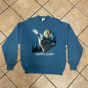 Vintage Jerzees Skagway, Alaska Pullover Size L